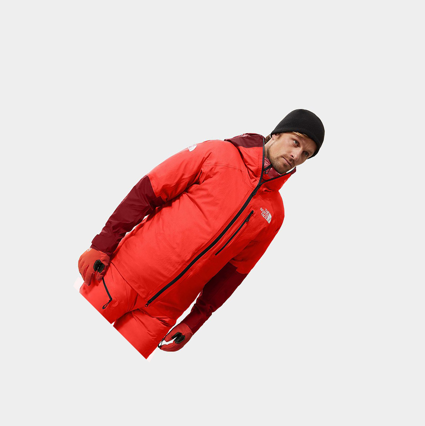 Men\'s The North Face AMK L5 FUTURELIGHT™ Waterproof Jackets Red | US695MTLA