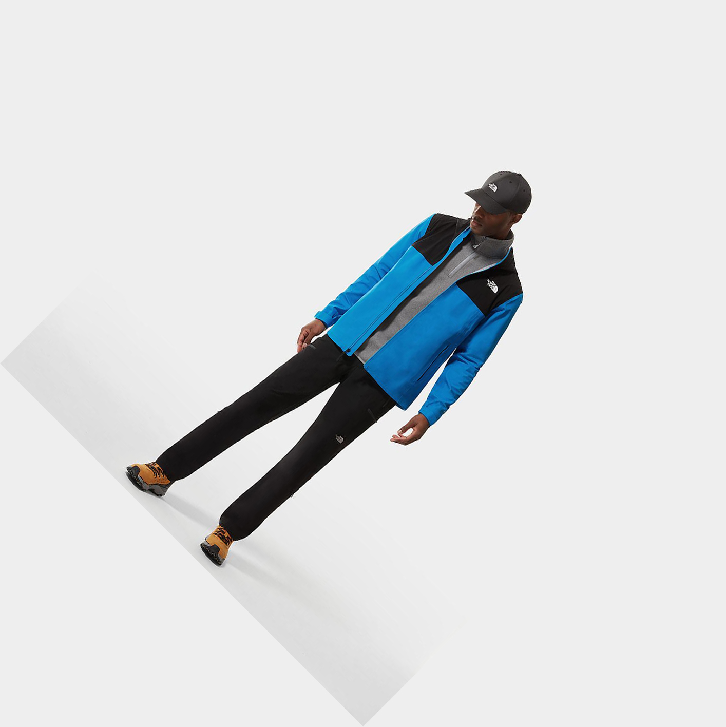 Men's The North Face Apex Flex FUTURELIGHT™ Waterproof Jackets Blue Black | US934RJHF