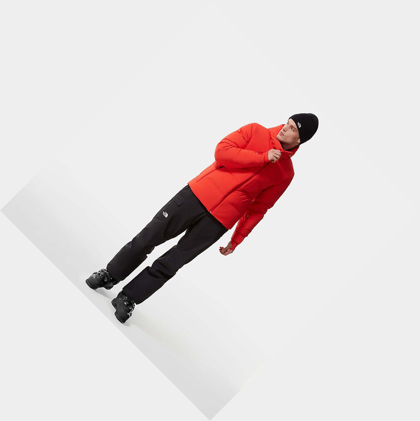 Men's The North Face Cirque Insulated Jackets Red | US940LYRV