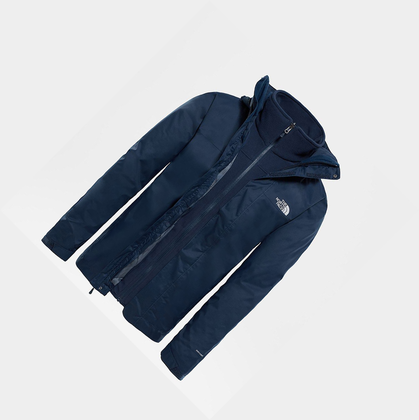 Men's The North Face Evolve II Triclimate® Insulated Jackets Navy | US345PFND