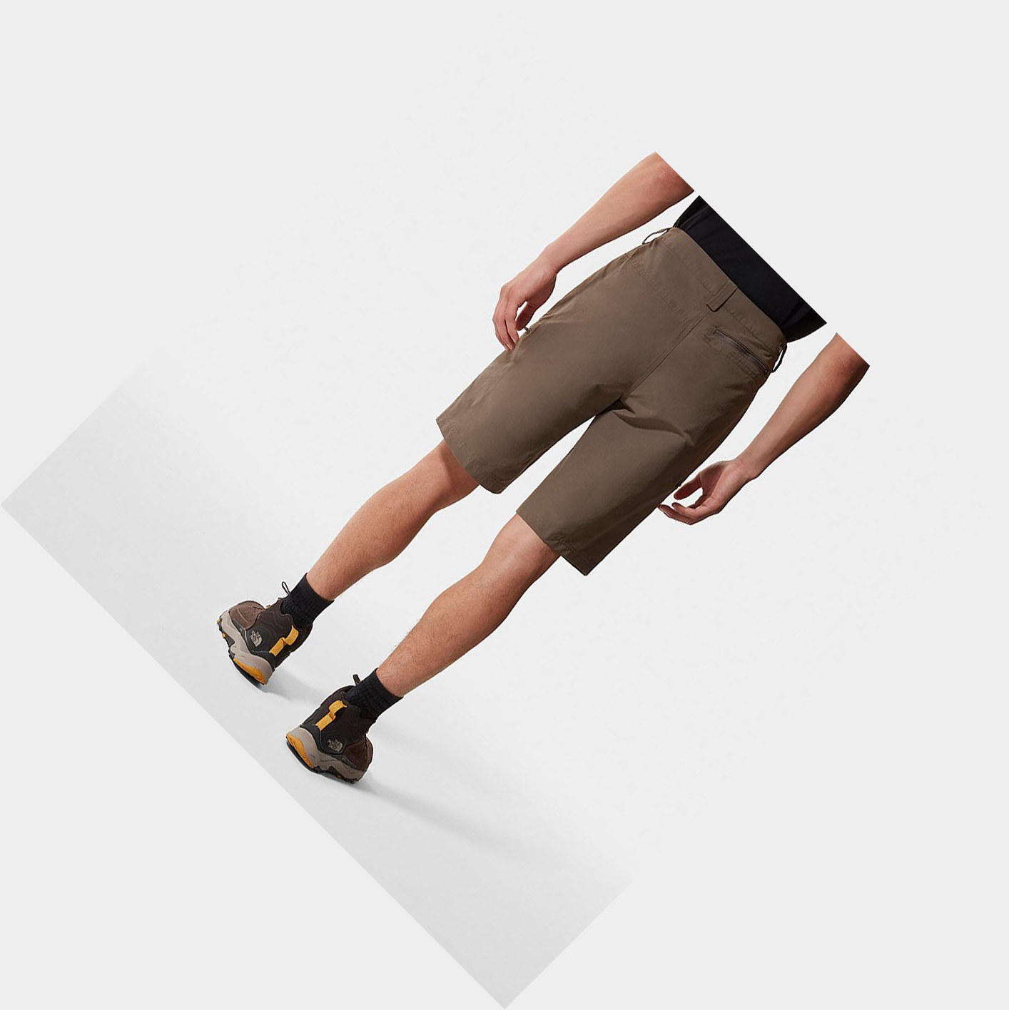 Men's The North Face Exploration Shorts Brown | US935UEVR