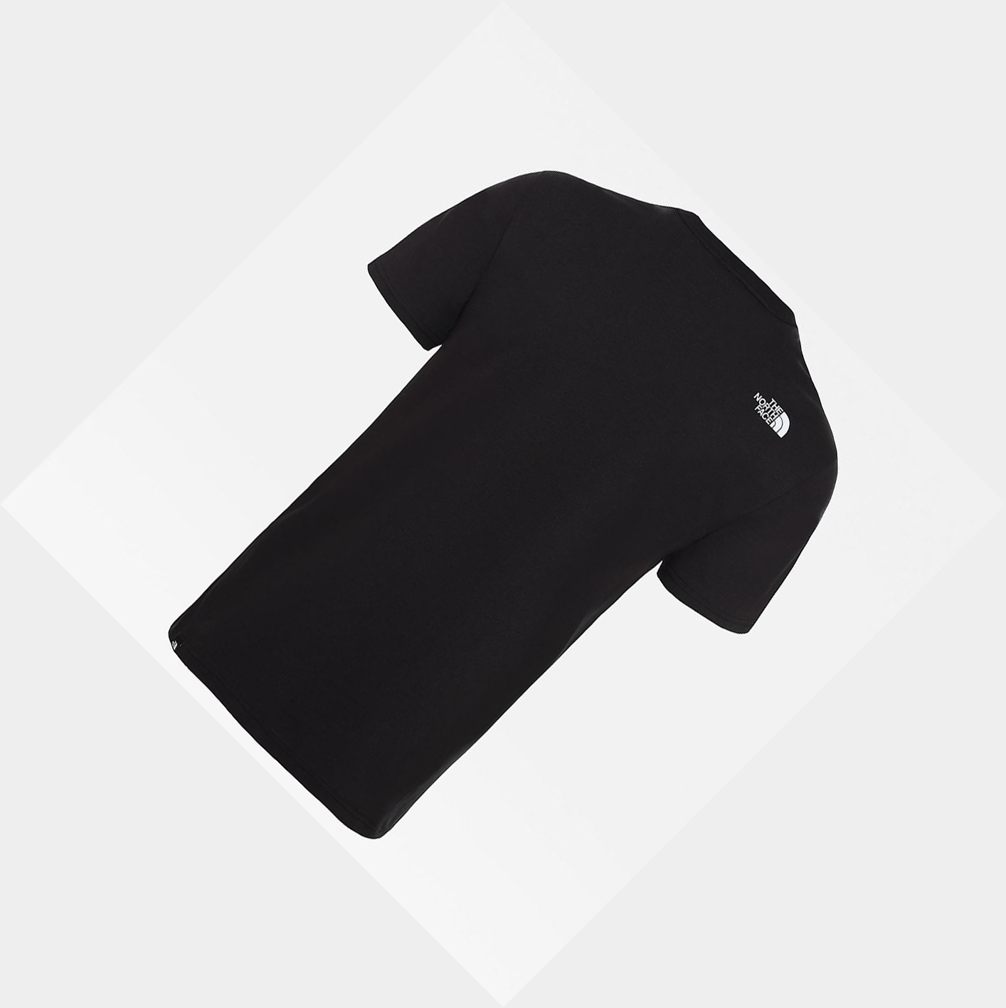 Men's The North Face Fine T Shirts Black | US870BVOW