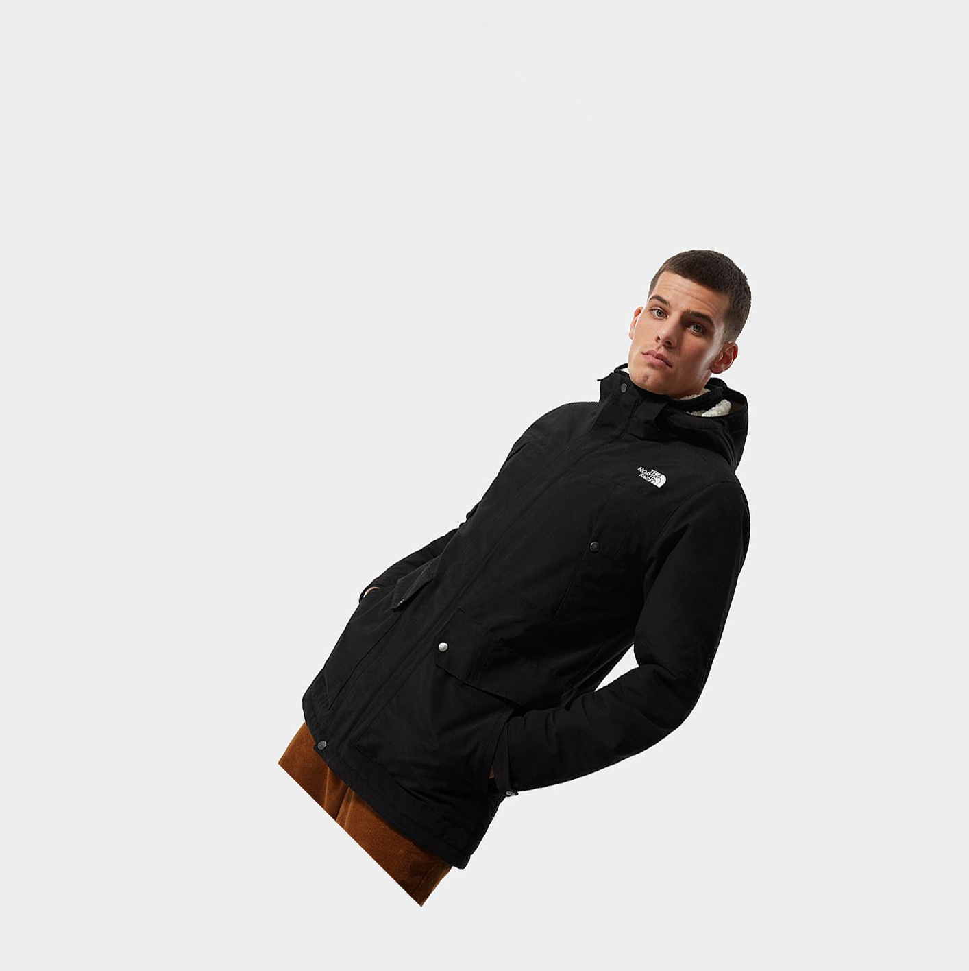 Men's The North Face Katavi Insulated Jackets Black | US890BGTQ