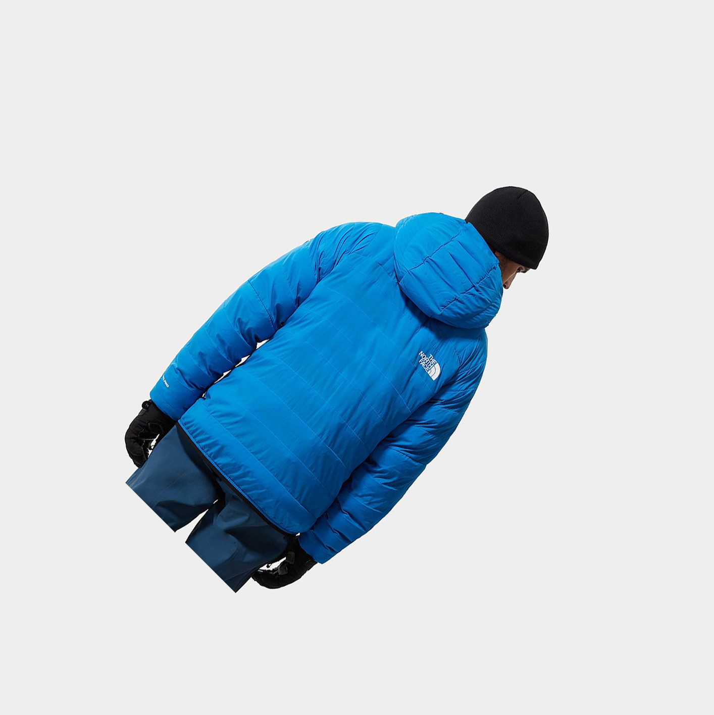 Men's The North Face L3 50/50 Hooded Down Jackets Blue | US752WAKQ