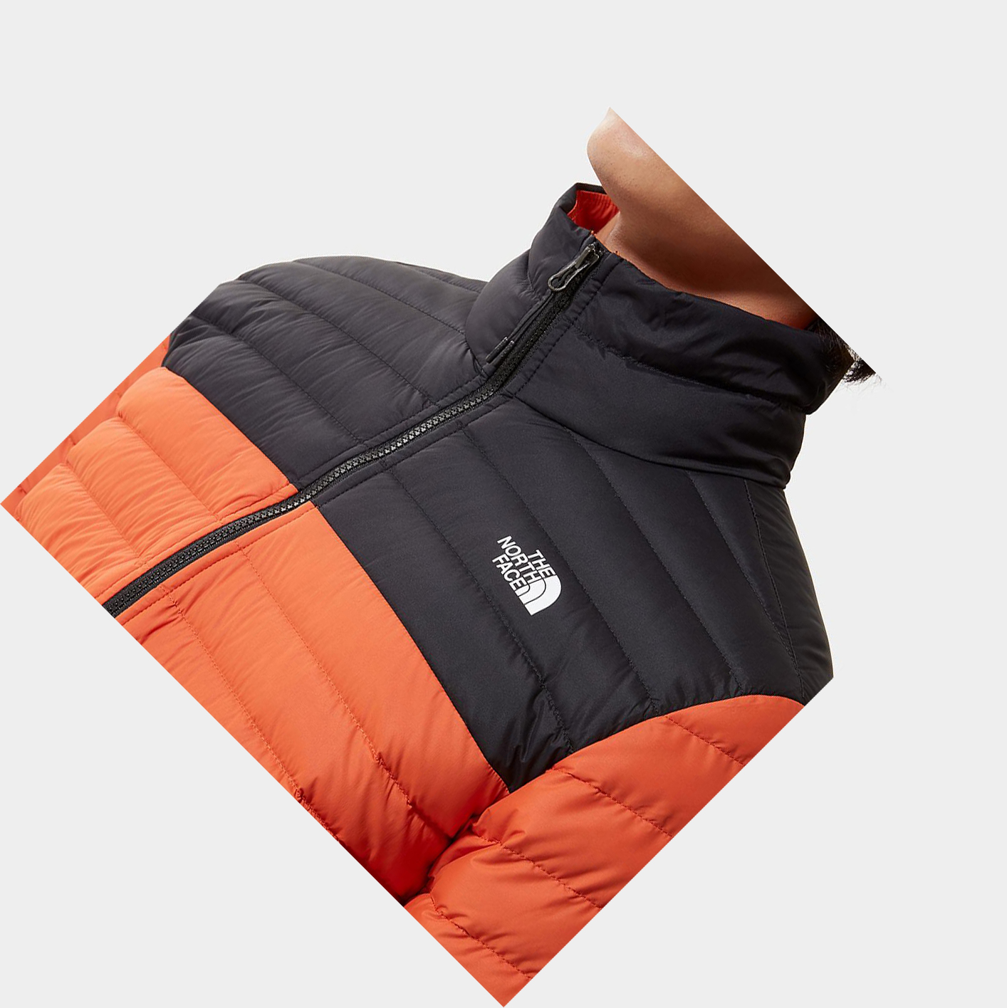 Men's The North Face Stretch Insulated Jackets Black | US218HIGJ