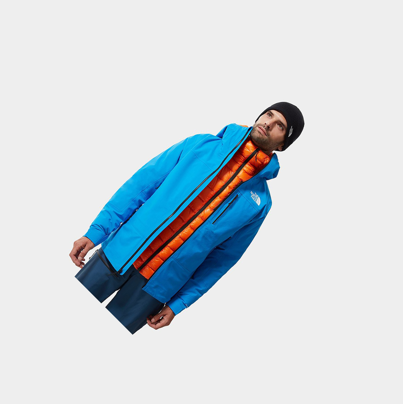 Men's The North Face Summit FUTURELIGHT™ Insulated Jackets Blue | US259MIVN