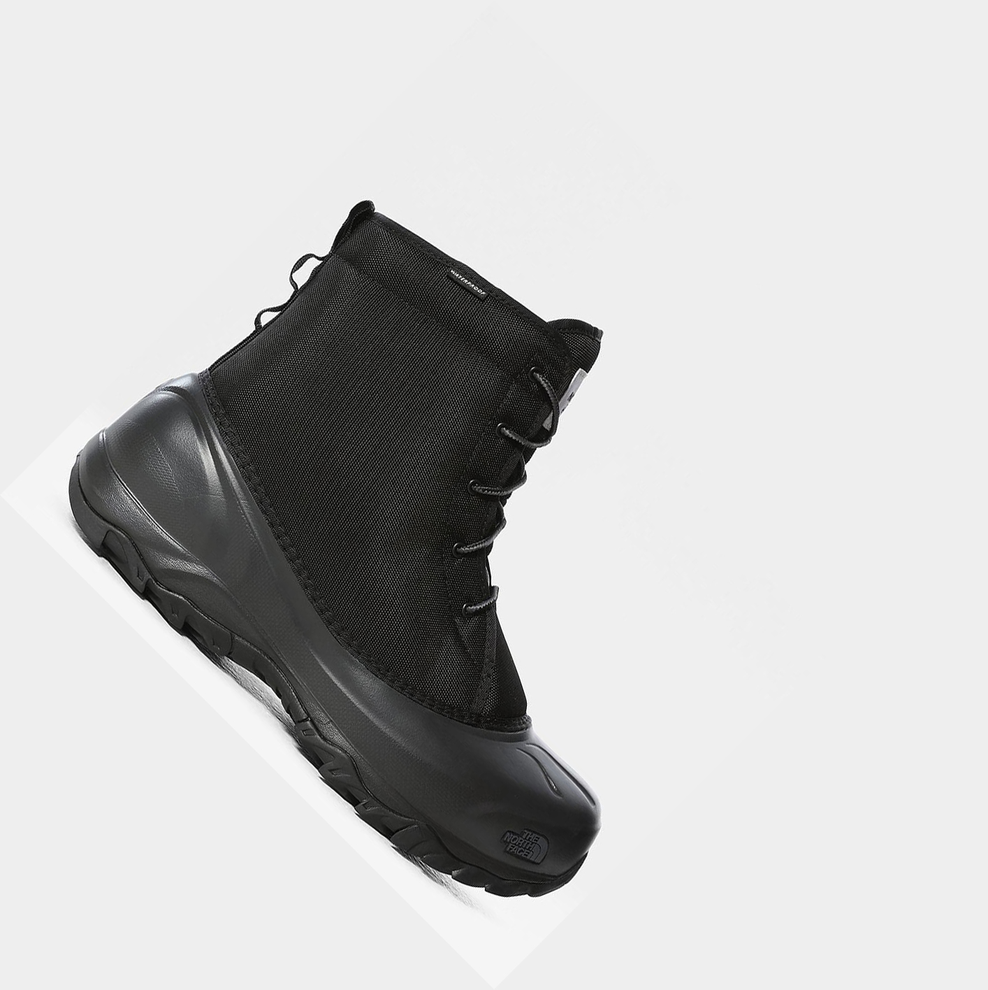 Men\'s The North Face Tsumoro Boots Black Dark Grey | US857HDOQ