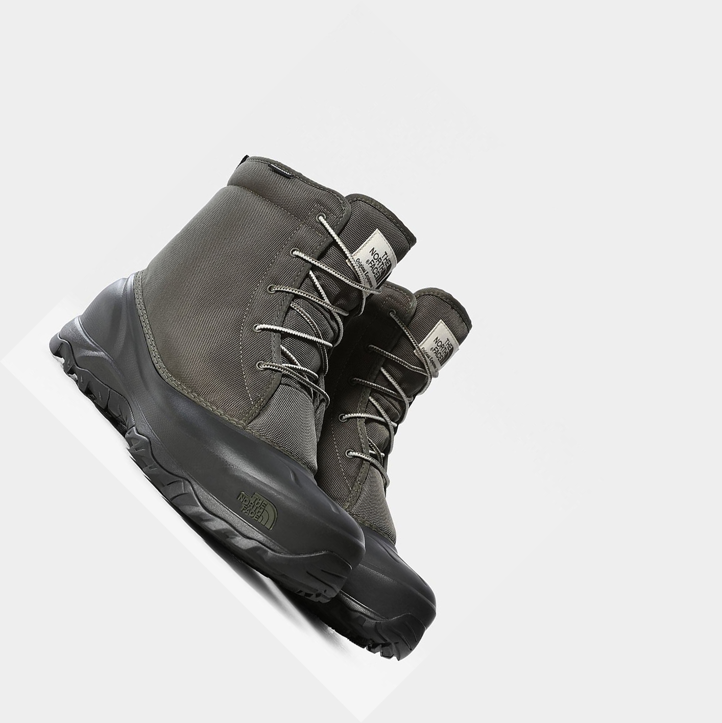 Men's The North Face Tsumoro Boots Green Black | US649IVRW