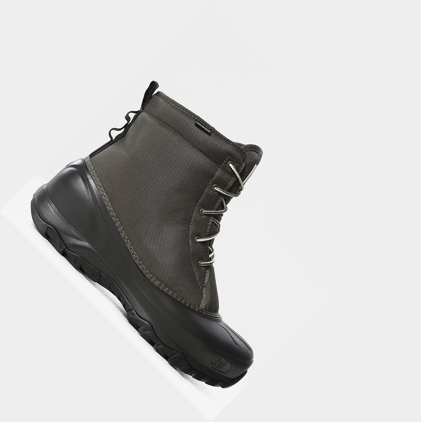 Men\'s The North Face Tsumoro Boots Green Black | US649IVRW