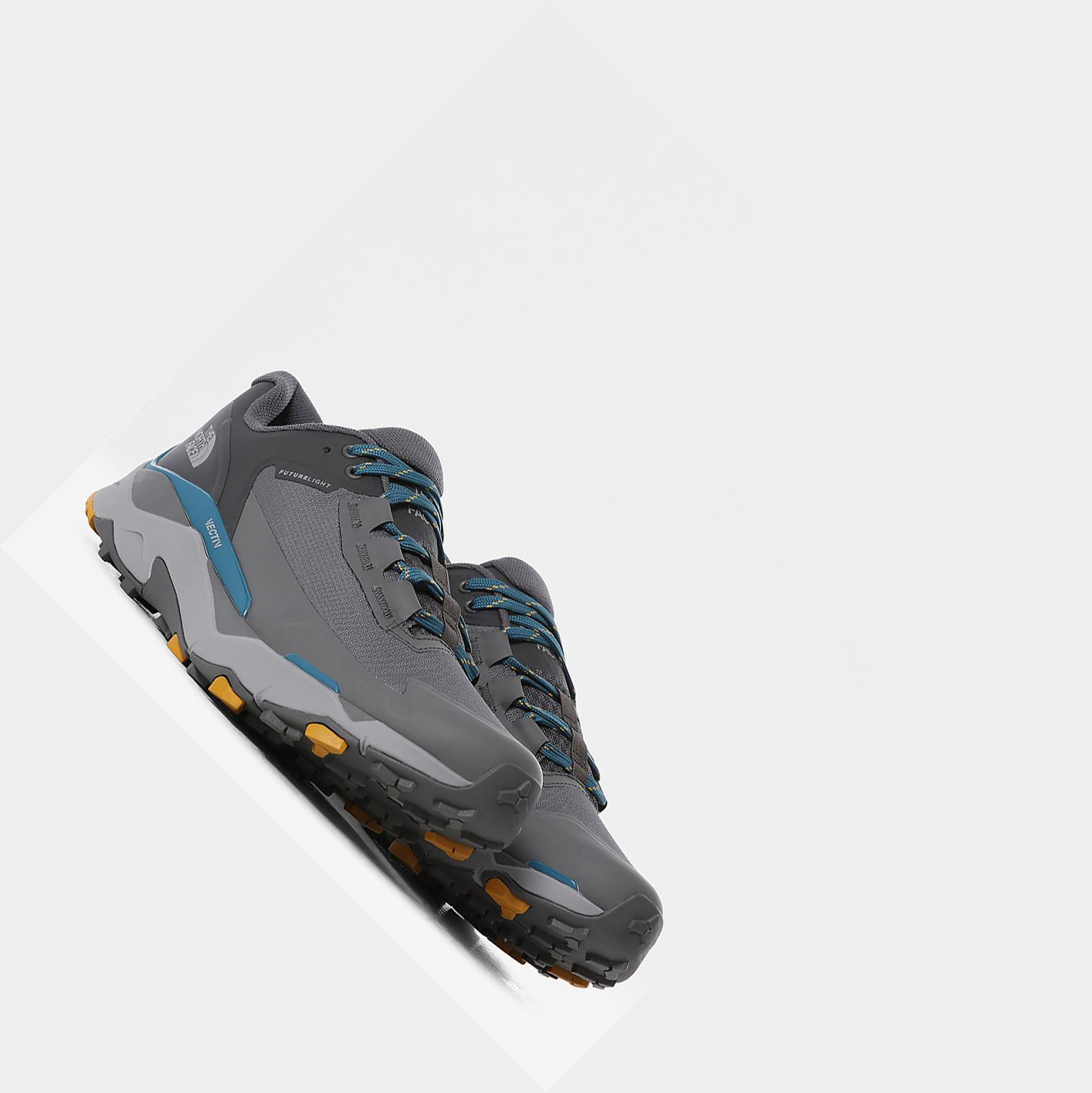 Men's The North Face VECTIV EXPLORIS FUTURELIGHT™ Hiking Shoes Grey | US567WZMG
