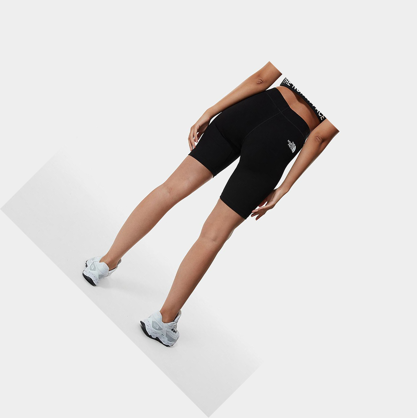 Women's The North Face COTTON Shorts Black | US685JQOA