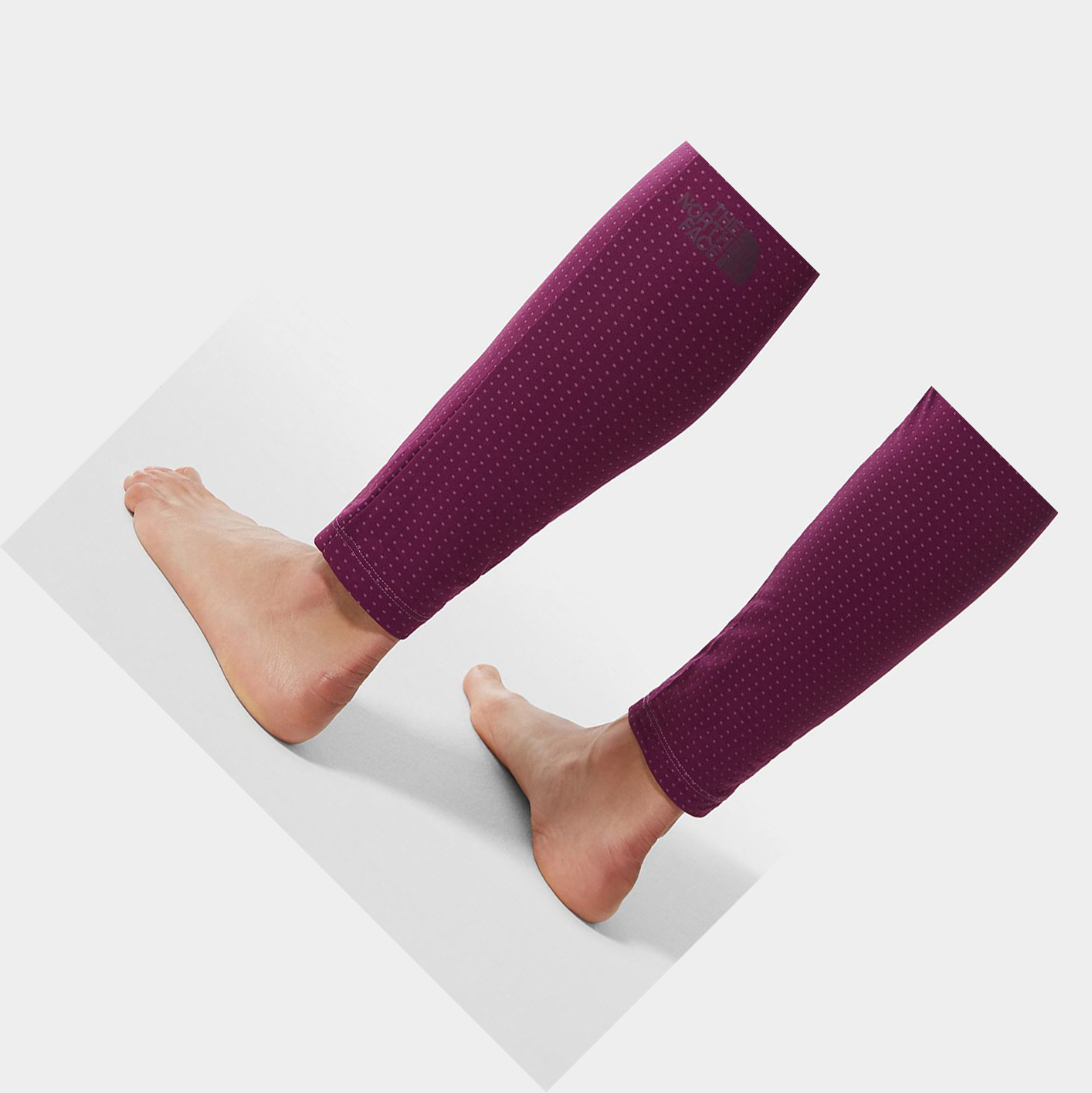 Women's The North Face DotKnit Baselayer Leggings Purple | US238TZWM
