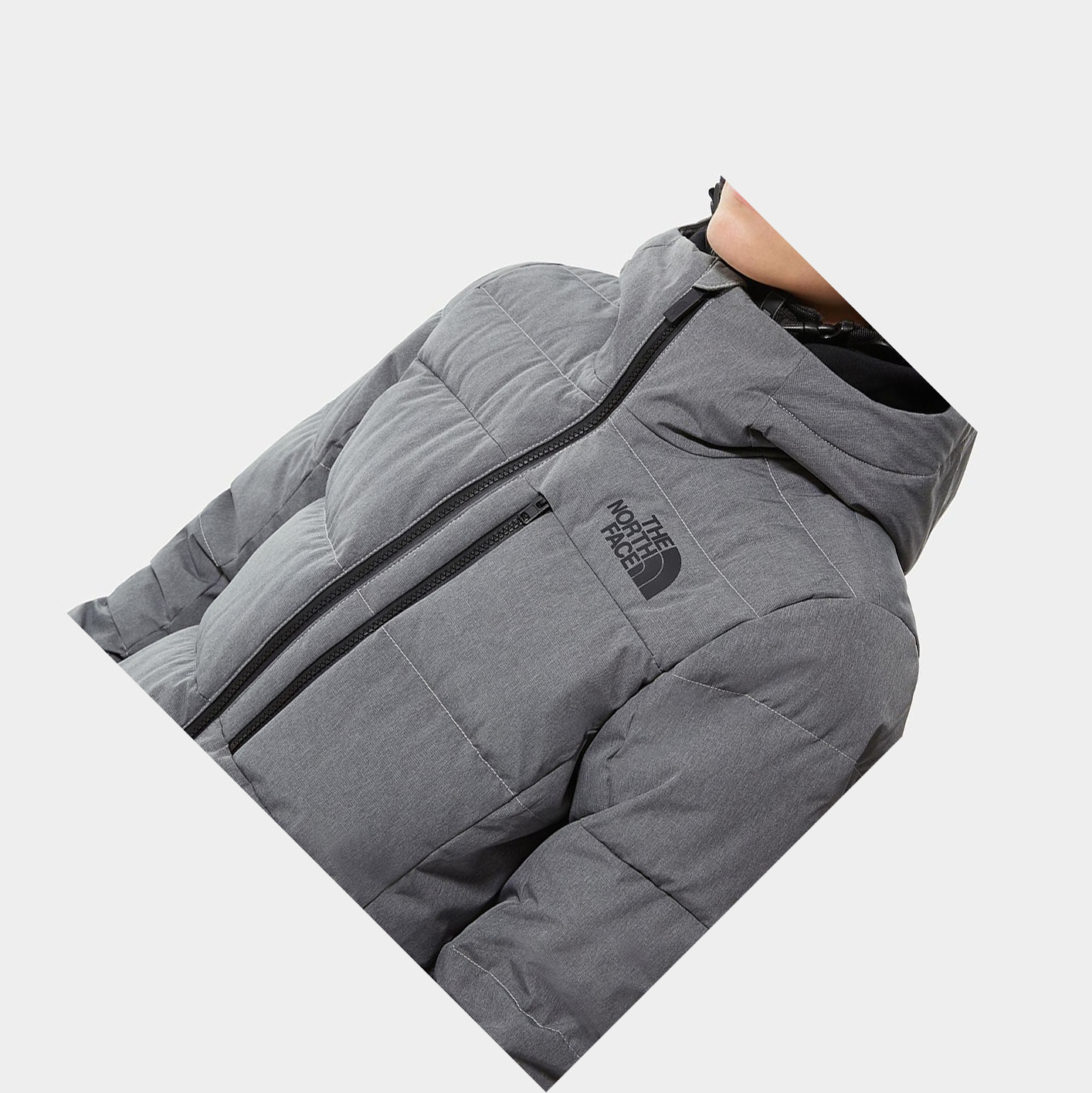 Women's The North Face Heavenly Down Jackets Grey | US254MKFZ