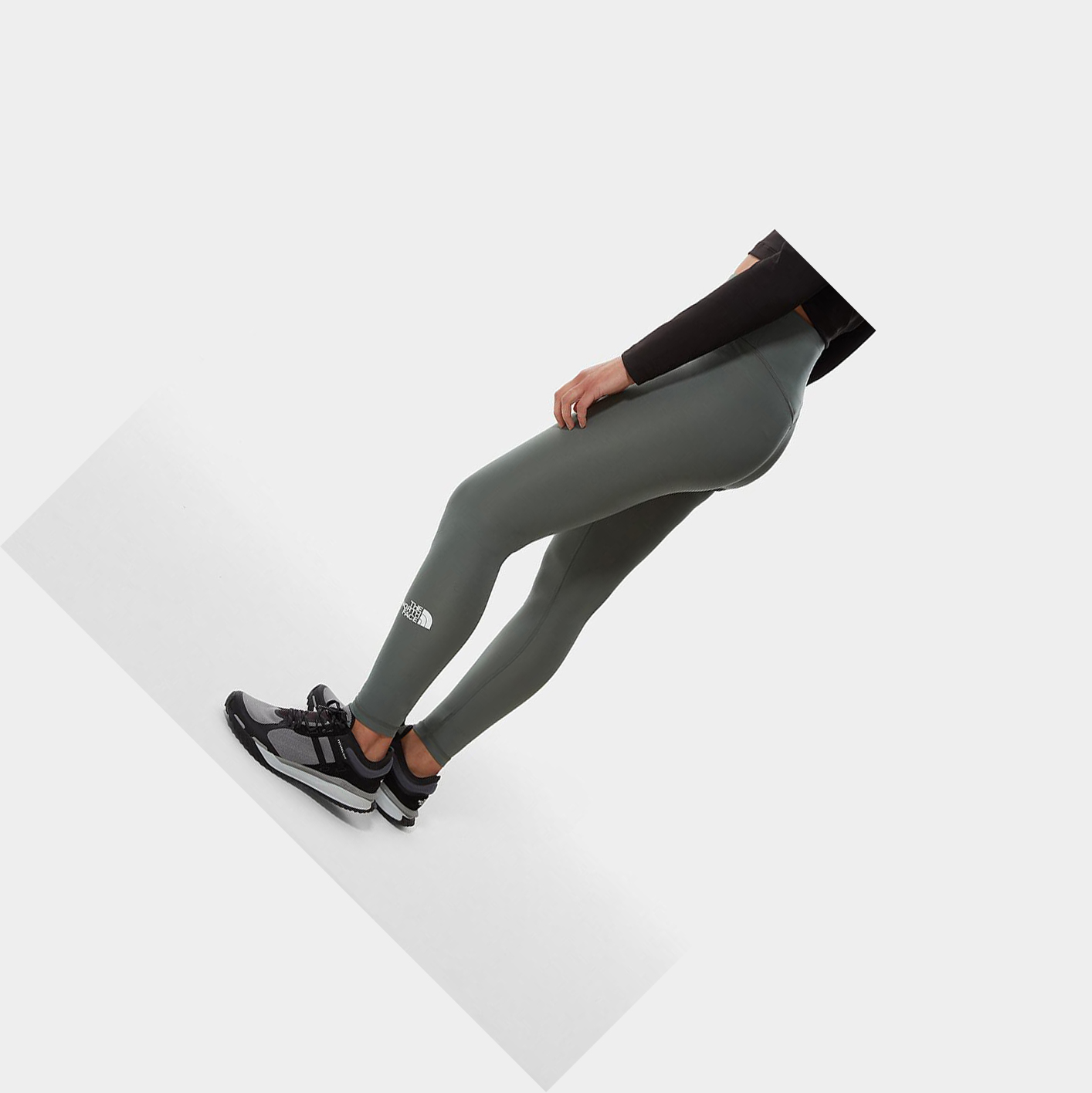 Women's The North Face High-Waisted Leggings Green | US569JTUP