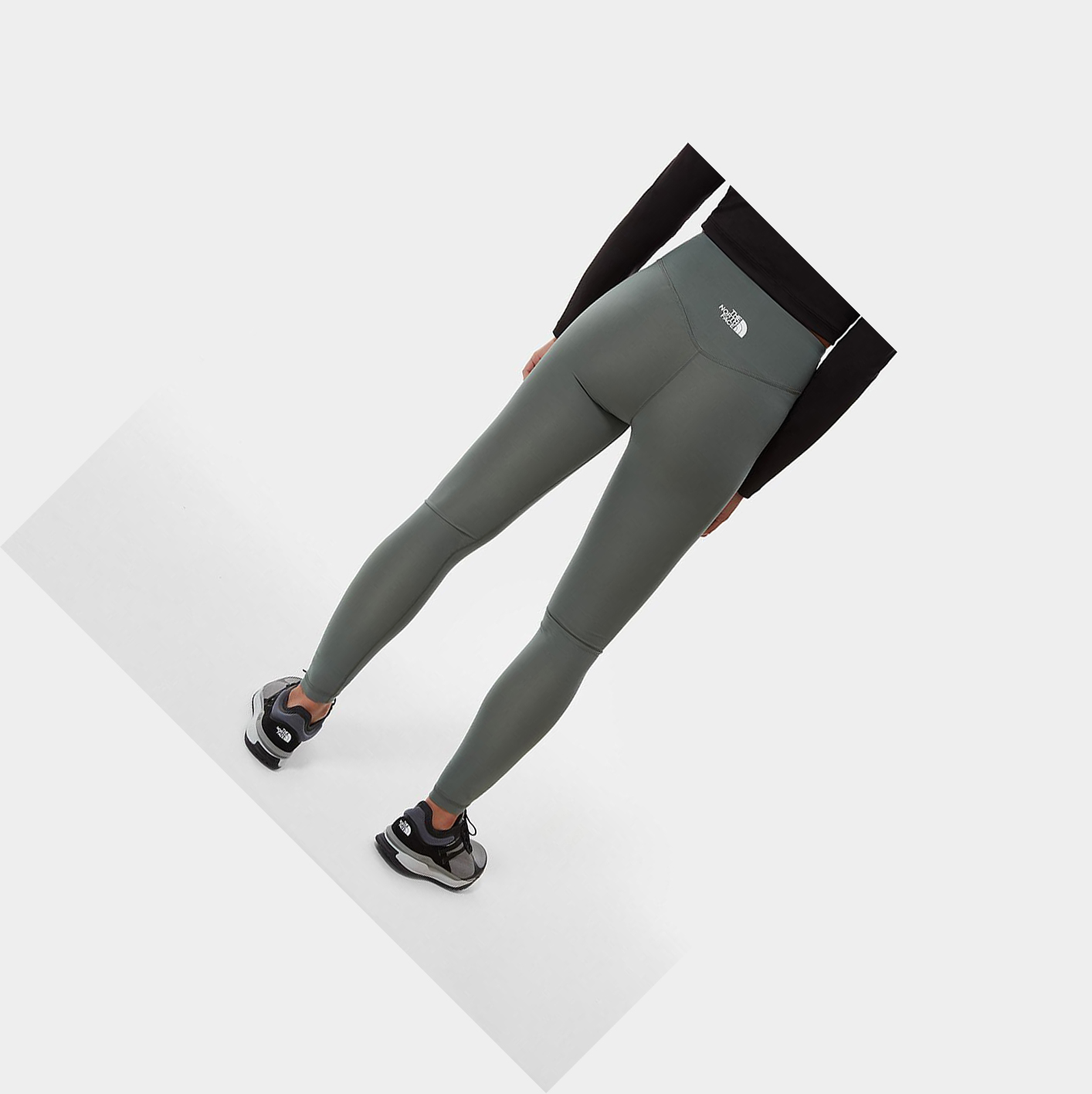 Women's The North Face High-Waisted Leggings Green | US569JTUP