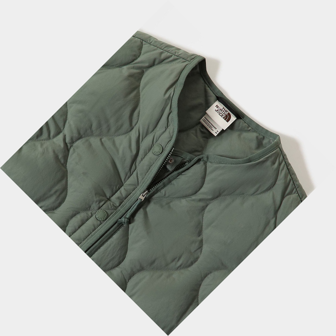 Women's The North Face M66 Down Jackets Green | US578QXAT