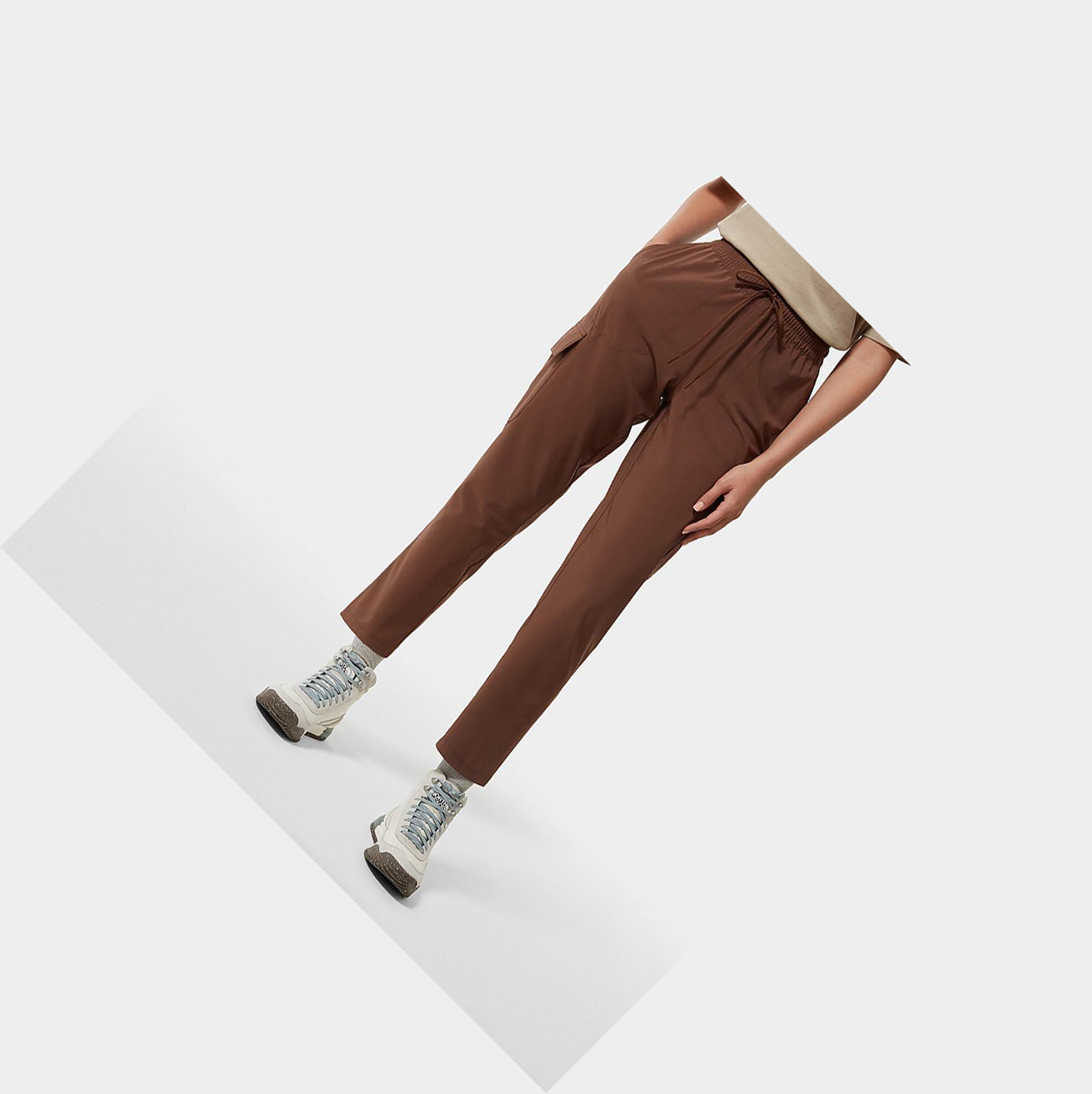 Women's The North Face NEVER STOP WEARING CARGO Pants Brown | US782VFEC
