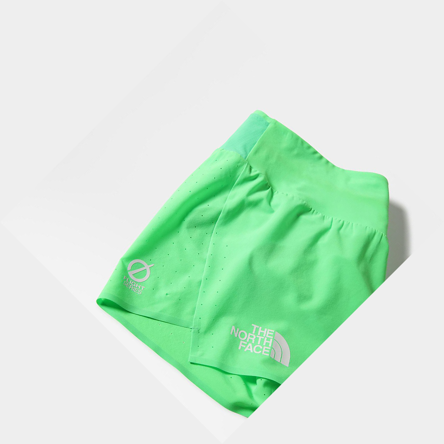 Women's The North Face STRIDELIGHT Shorts Green | US063OKAY