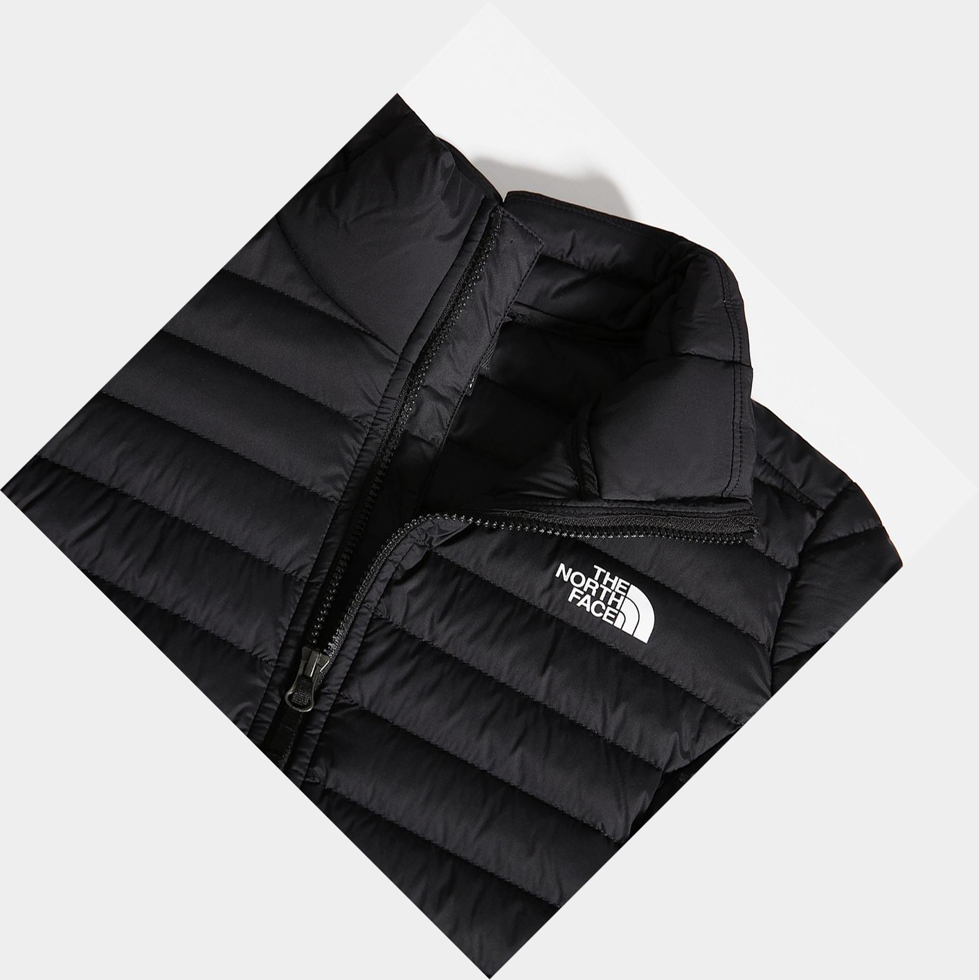 Women's The North Face Stretch Down Jackets Black | US253BSWV