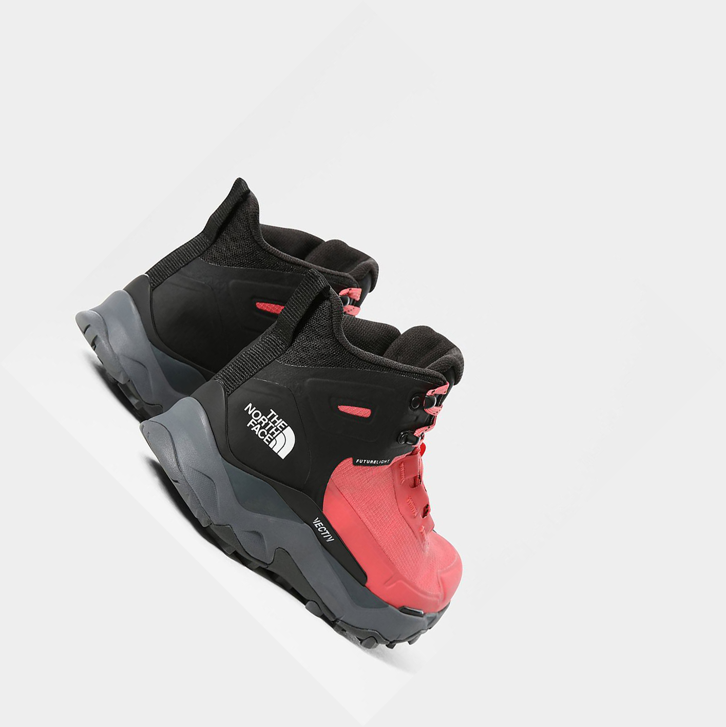 Women's The North Face VECTIV EXPLORIS FUTURELIGHT™ Walking Boots Red Black | US321XJVA