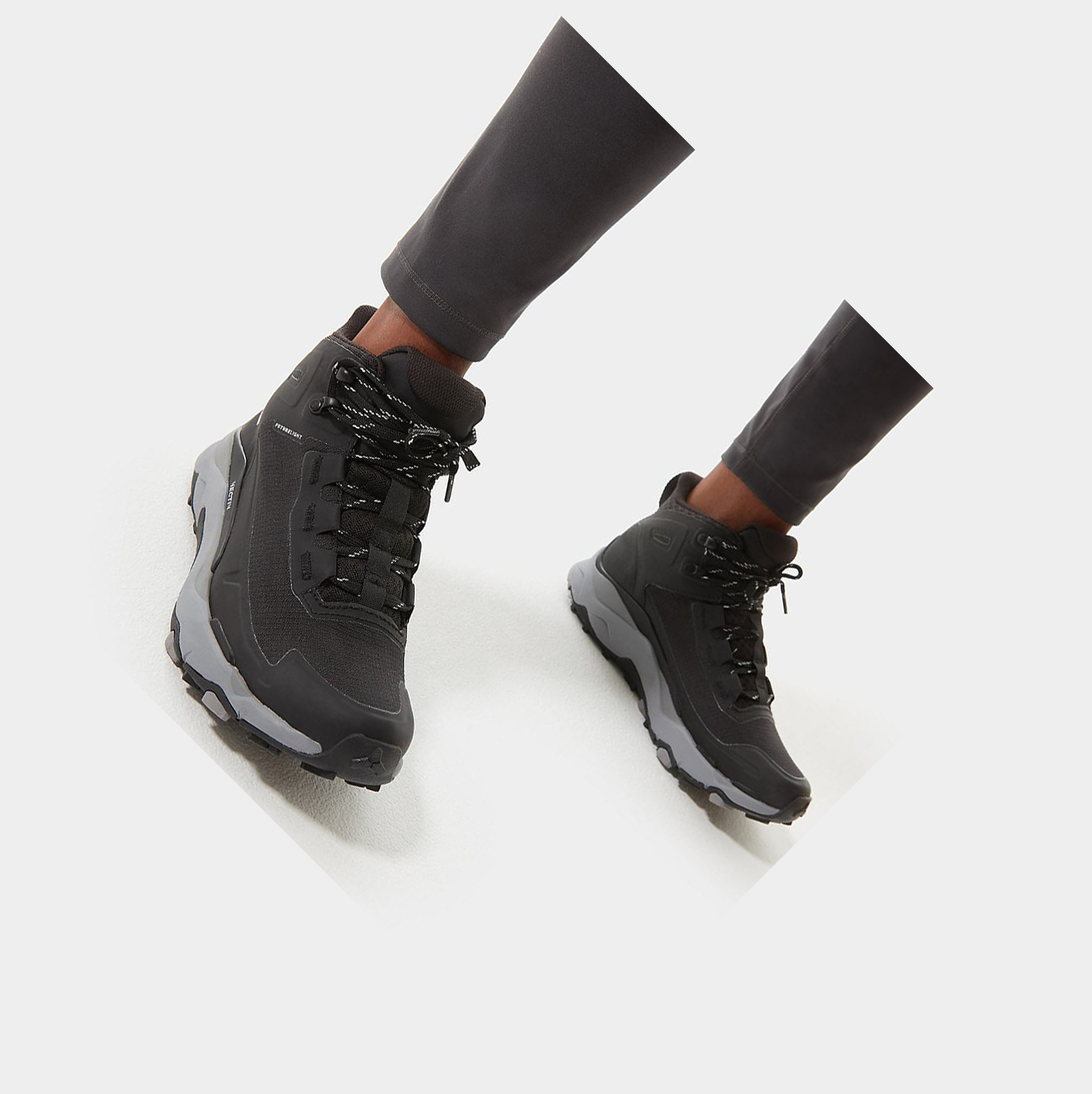 Women's The North Face VECTIV EXPLORIS FUTURELIGHT™ Walking Boots Black Grey | US912XKGJ