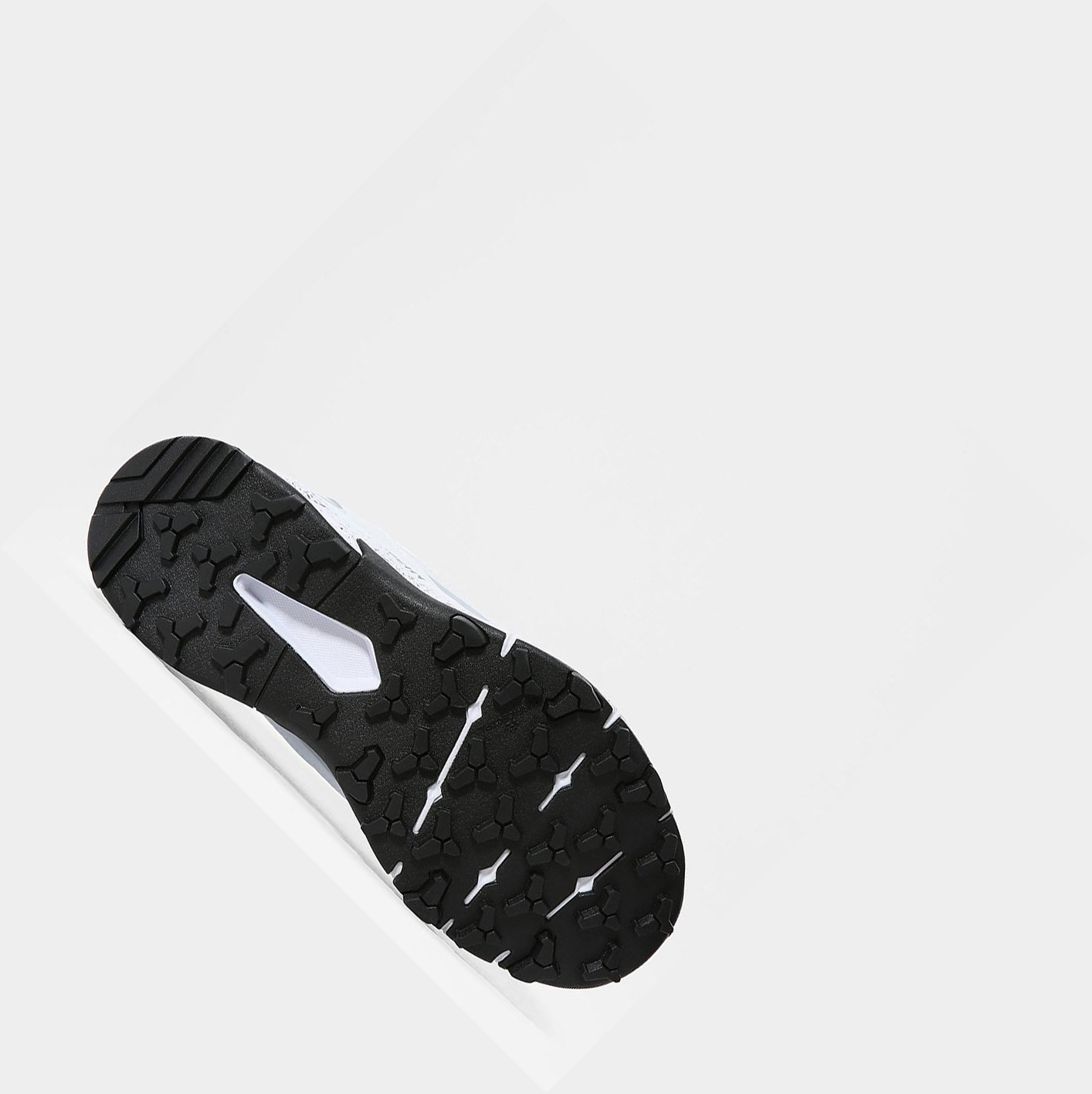 Women's The North Face VECTIV TARAVAL Walking Shoes White Black | US604HLOV