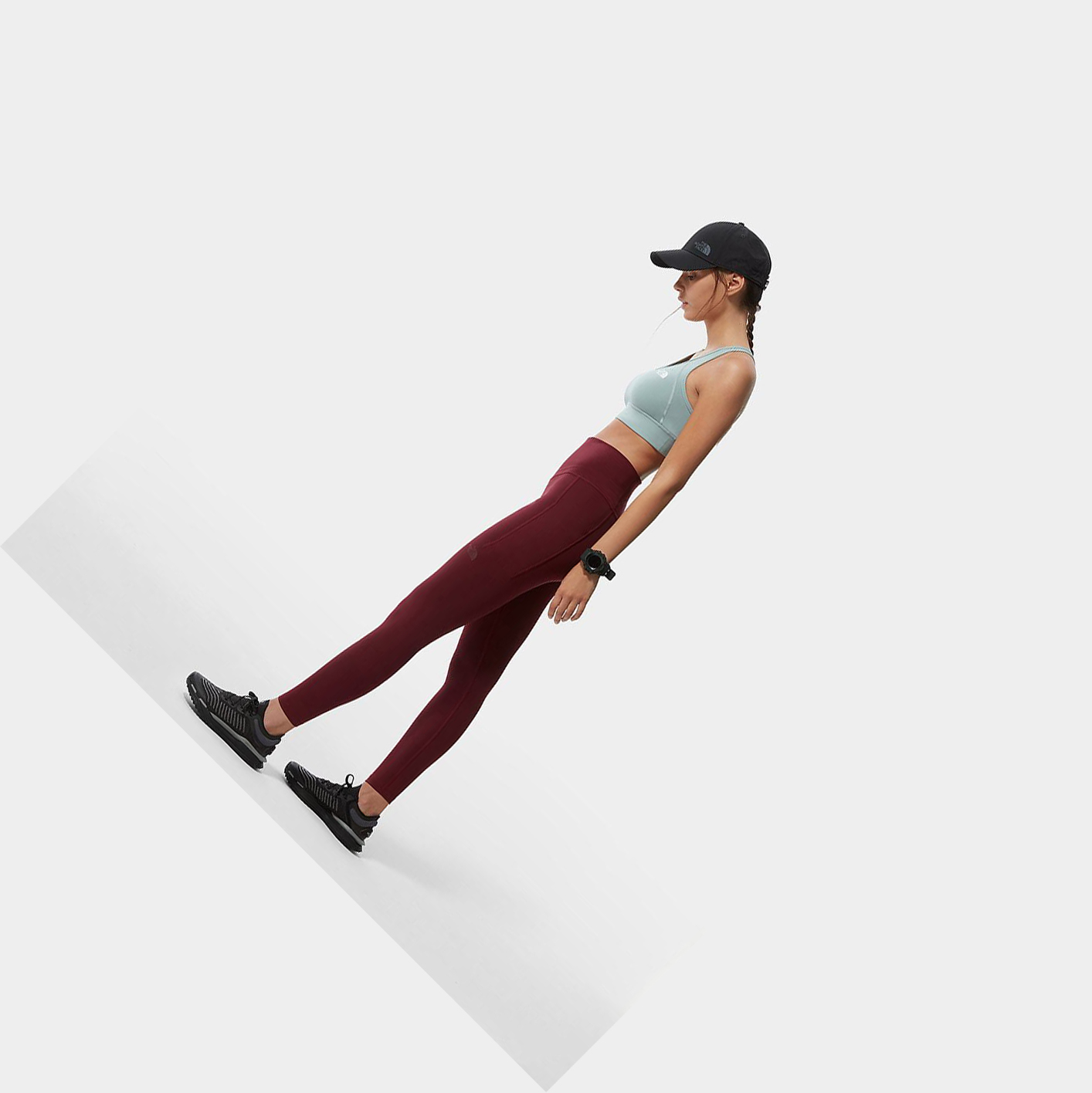 Women's The North Face WANDER 7/8 POCKET Leggings Red | US827OWBQ