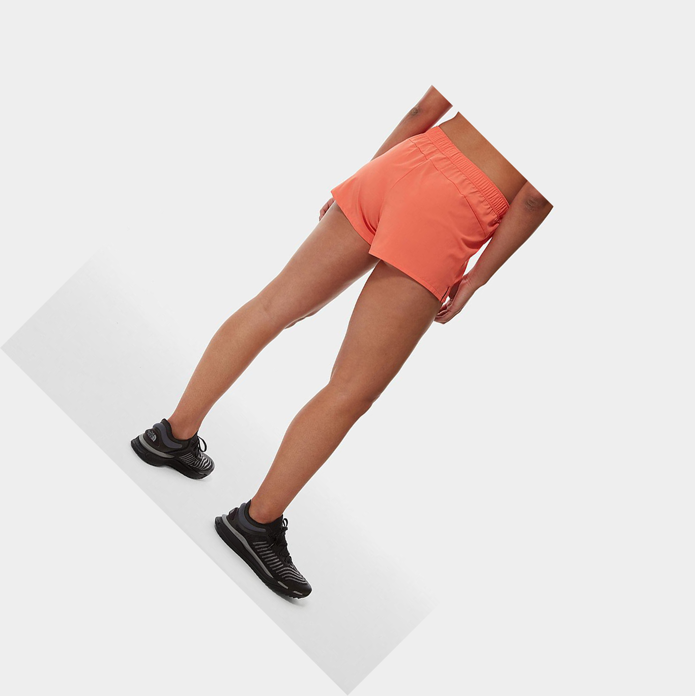 Women's The North Face Wander Shorts Orange | US713EDSW