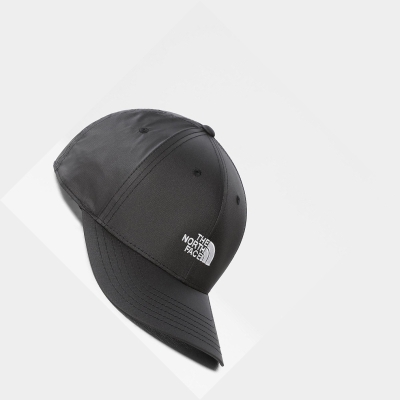 Men's The North Face 66 Classic Tech Caps Black White | US956EVRA