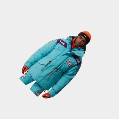 Men's The North Face CTAE EXPEDITION Insulated Jackets Blue | US701TSOU