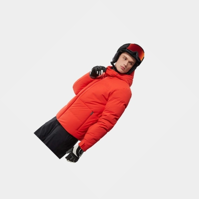 Men's The North Face Cirque Down Jackets Red | US817AOZQ