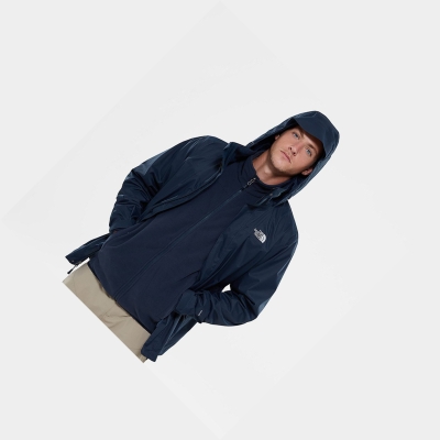 Men's The North Face Evolve II Triclimate® Waterproof Jackets Navy | US120PVKE