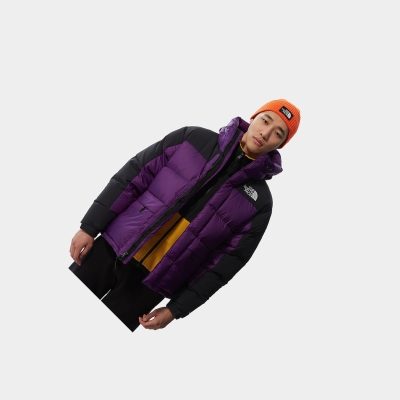 Men's The North Face Himalayan Insulated Jackets Purple | US872PDXT