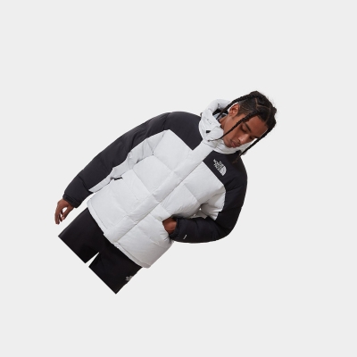 Men's The North Face Himalayan Parka Jackets White | US541YVSG