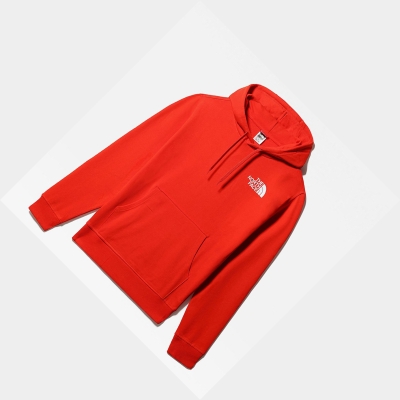 Men's The North Face INTERNATIONAL COLLECTION CLASSIC Hoodie Red | US321ASJB