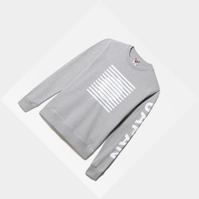 Men's The North Face INTERNATIONAL COLLECTION Sweaters Light Grey | US624JFVU