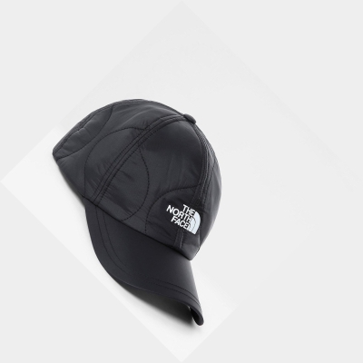 Men's The North Face Insulated Caps Black | US823NBPC