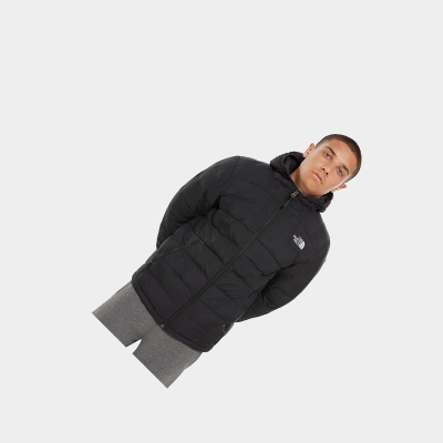 Men's The North Face La Paz Packable Insulated Jackets Black | US743SUPO