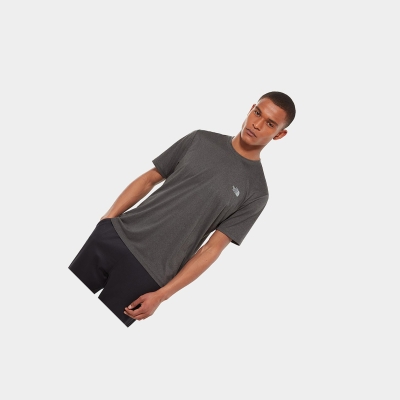 Men's The North Face Reaxion Amp T Shirts Dark Grey | US375LBNV