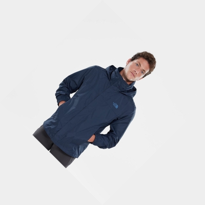 Men's The North Face Resolve Lightweight Jackets Navy Navy | US273BPKS