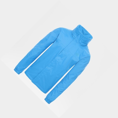 Men's The North Face Resolve Lightweight Jackets Blue | US561JAMI