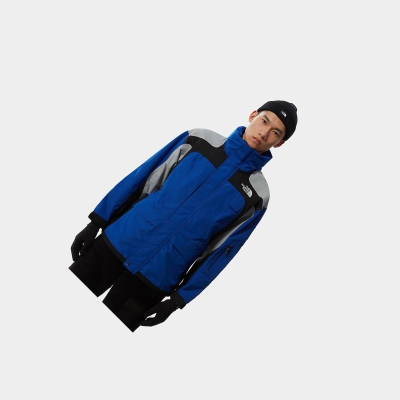 Men's The North Face SEARCH & RESCUE DRYVENT™ Waterproof Jackets Blue | US743EQPC