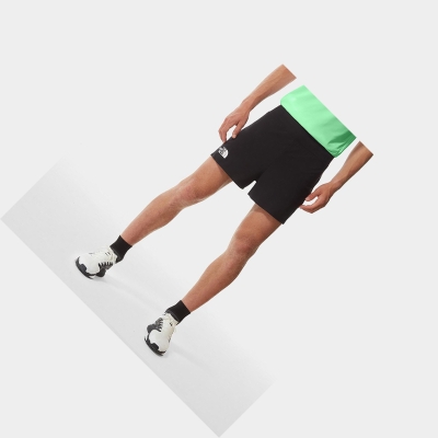 Men's The North Face STRIDELIGHT Shorts Black | US927ZDQG