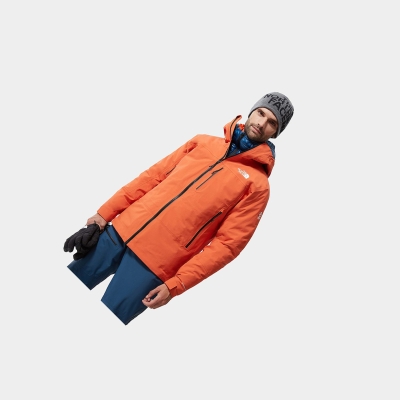 Men's The North Face Summit FUTURELIGHT™ Lightweight Jackets Orange | US109YGLU