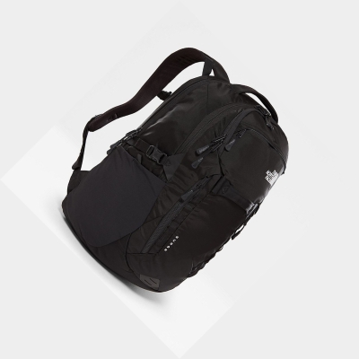 Men's The North Face Surge Backpacks Black | US467SPMU