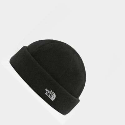 Men's The North Face Unisex Denali Beanies Black | US437ZURG