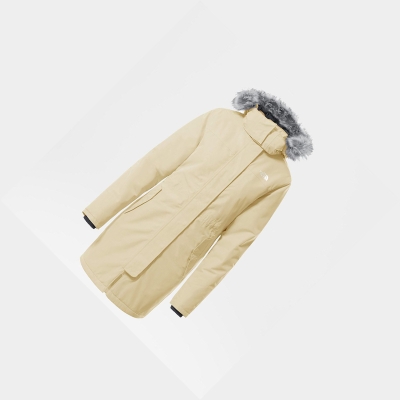 Women's The North Face ARAL Insulated Jackets Yellow | US526HKWO