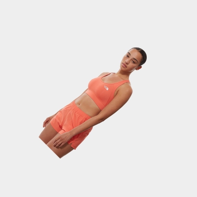 Women's The North Face Bounce Be Gone Sports Bra T Shirts Orange White | US712YWOZ