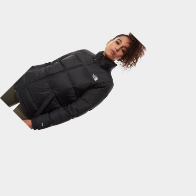 Women's The North Face Diablo Insulated Jackets Black | US761YWAQ