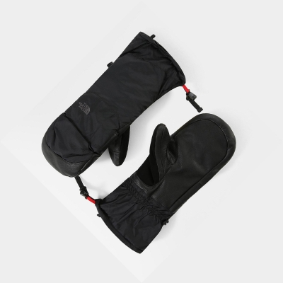 Women's The North Face Down Ski Mittens Gloves Black | US169JOCP